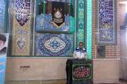 سخنرانی داریوش هاشمی در خصوص فعالیتهای شبکه دامپزشکی پیش از خطبه های نماز جمعه شهرستان دهاقان