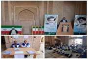 برگزاری میز خدمت و سخنرانی پیش از خطبه ها در نماز عبادی سیاسی جمعه شهر اردستان