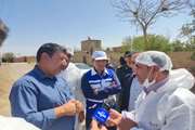 گزارش تصویری اجرای اردوی جهادی دامپزشکی در شهرستان ورزنه با حضور مدیرکل دامپزشکی استان اصفهان 
