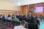 برگزاری کلاس آموزشی پیشگیری و کنترل بیماری تب برفکی در شهرستان نایین