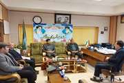 دیدار مدیر کل دامپزشکی استان اصفهان با فرماندار شهرستان چادگان
