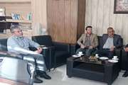 دیدار مسئول بسیج جامعه کشاورزی سپاه صاحب الزمان اصفهان با مدیر کل دامپزشکی استان اصفهان