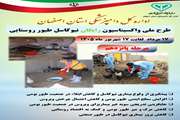 مرحله پانزدهم طرح ملی واکسیناسیون رایگان طیور روستایی علیه بیماری نیوکاسل در استان اصفهان