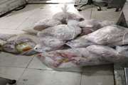کشف و توقیف بیش از یک تن فراورده های خام دامی غیربهداشتی در شهرستان اصفهان 