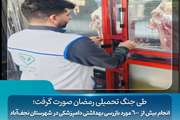 انجام بیش از  ۶۰۰ مورد بازرسی بهداشتی دامپزشکی در شهرستان نجف‌آباد 