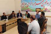 جلسه کارگروه بهداشت و درمان بخش ورزنه شهرستان اصفهان 