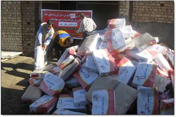  گوشه ای از فعالیتهای خام دامی شهرستان کاشان  