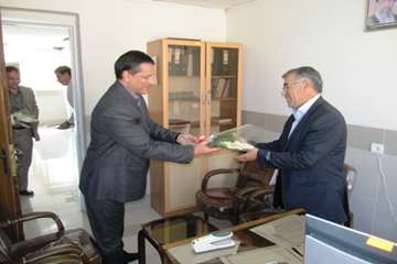 تقدير از زحمات كاركنان اداره كل دامپزشكي اصفهان در 14 مهر