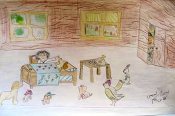 وظايف دامپزشكي اصفهان از نقاشي كودكان