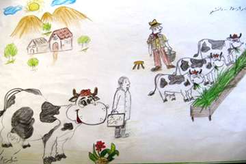 وظايف دامپزشكي اصفهان از نقاشي كودكان