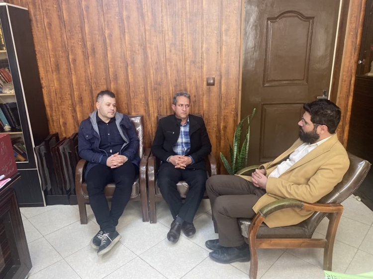 دیدار رئیس شبکه و مسئول واحد حقوقی اداره کل دامپزشکی استان اصفهان با دادستان شهرستان خوانسار