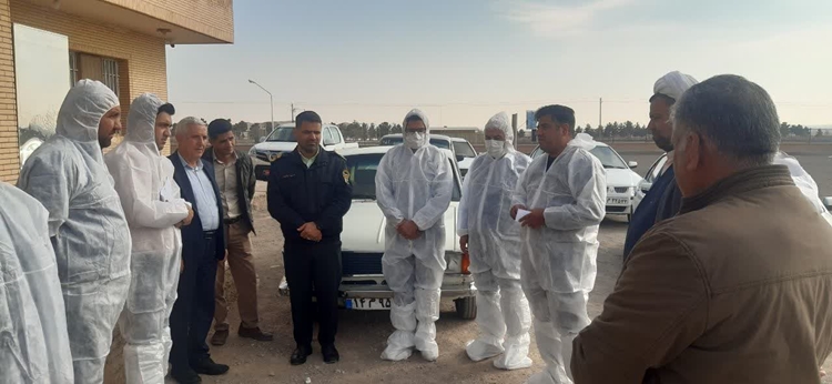 بازدید دادستان شهرستان نایین از کشتارگاه دام این شهرستان