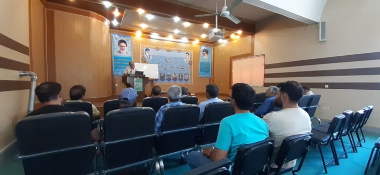 برگزاری کلاس آموزشی امنیت زیستی، پیشگیری و کنترل بیماری آنگارا در شهرستان نایین