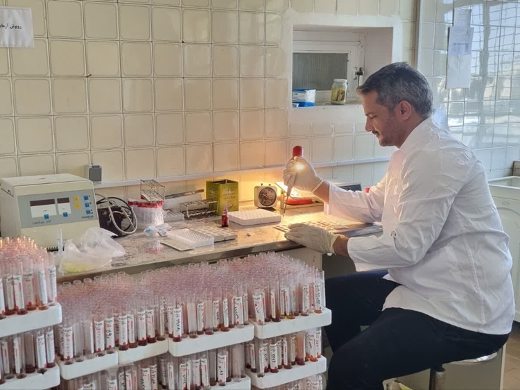 انجام بیش از ۴ هزار تست برسلوز در شهرستان  گلپایگان 